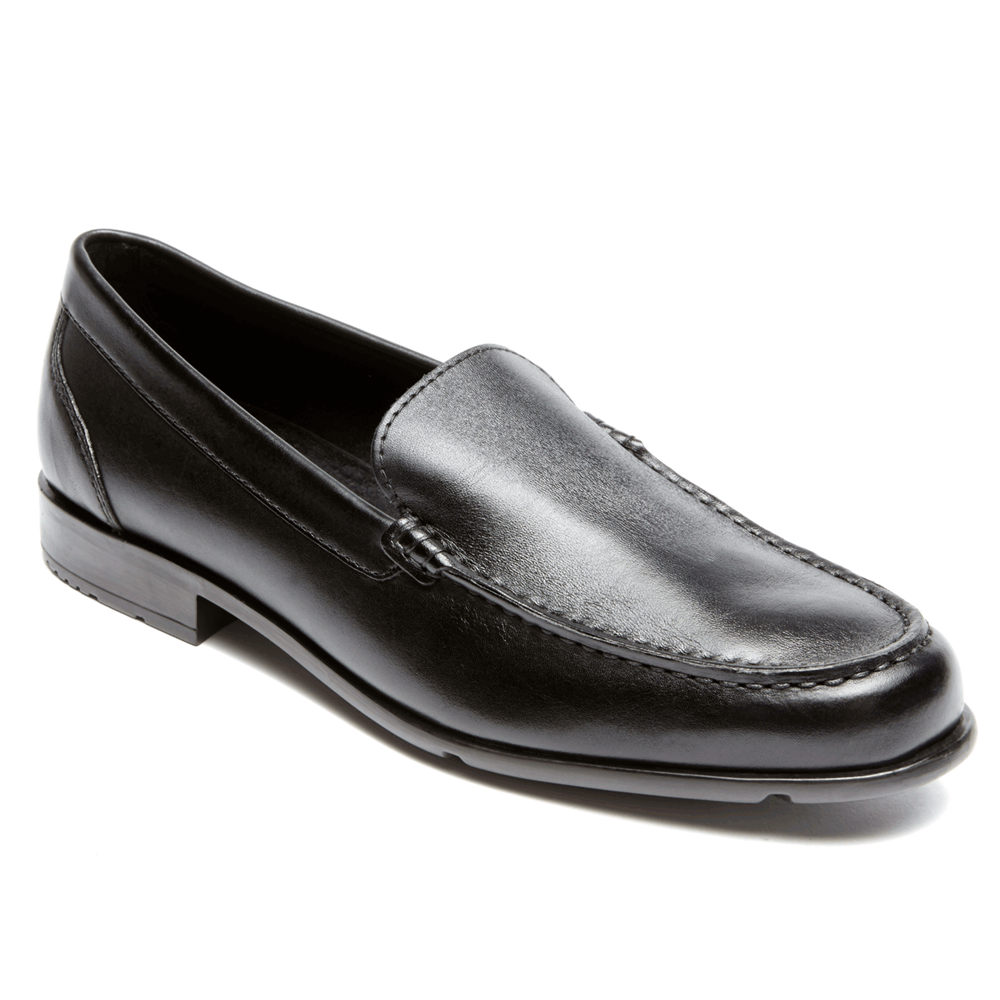 Rockport Singapore Mens Loafers - Classic Venetian Black - FO3672498